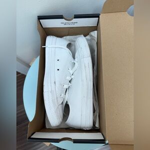 Converse chuck taylor all star - white leather, 6W